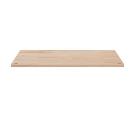 vidaXL Dessus de bureau 100x50x2,5 cm bois massif de pin