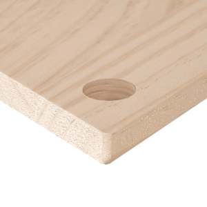 Deska psacího stolu 100 x 50 x 2,5 cm masivní borové dřevo - obrázek 6