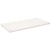 vidaXL kirjutuslaua plaat, valge, 100 x 50 x 2,5 cm, m&auml;nnipuit
