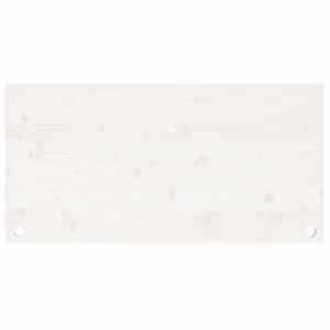 Deska psacího stolu bílá 100 x 50 x 2,5 cm masivní borové dřevo - obrázek 5