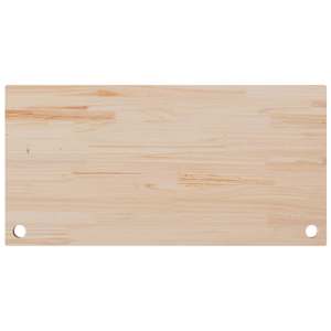 Deska psacího stolu 110 x 55 x 2,5 cm masivní borové dřevo - obrázek 5