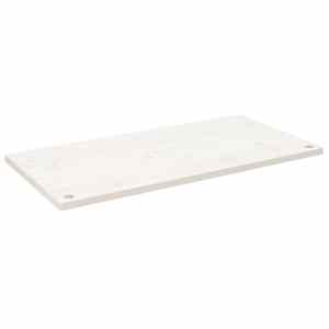 Deska psacího stolu bílá 110 x 55 x 2,5 cm masivní borové dřevo - obrázek 2
