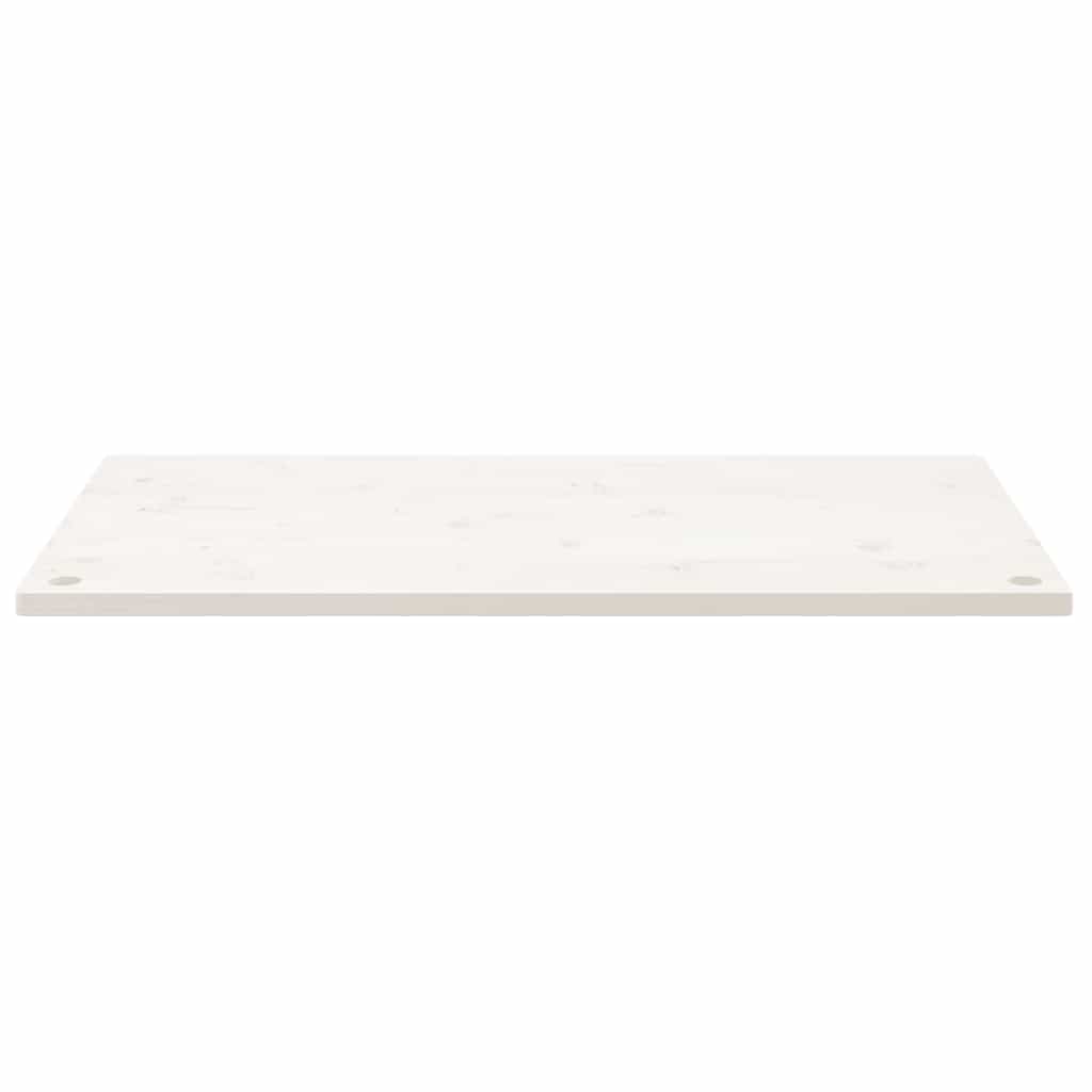vidaXL fehér tömör fenyőfa asztallap 110 x 55 x 2,5 cm