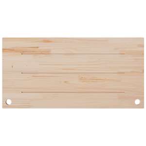 Deska psacího stolu 110 x 60 x 2,5 cm masivní borové dřevo - obrázek 4