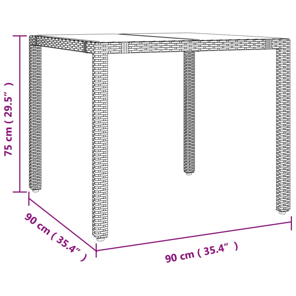 Set mobilier de grădină cu perne, 5 piese, bej, poliratan