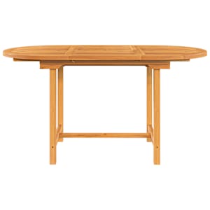 Rozkládací zahradní stůl 110–160x80x75 cm masivní teakové dřevo - obrázek 5