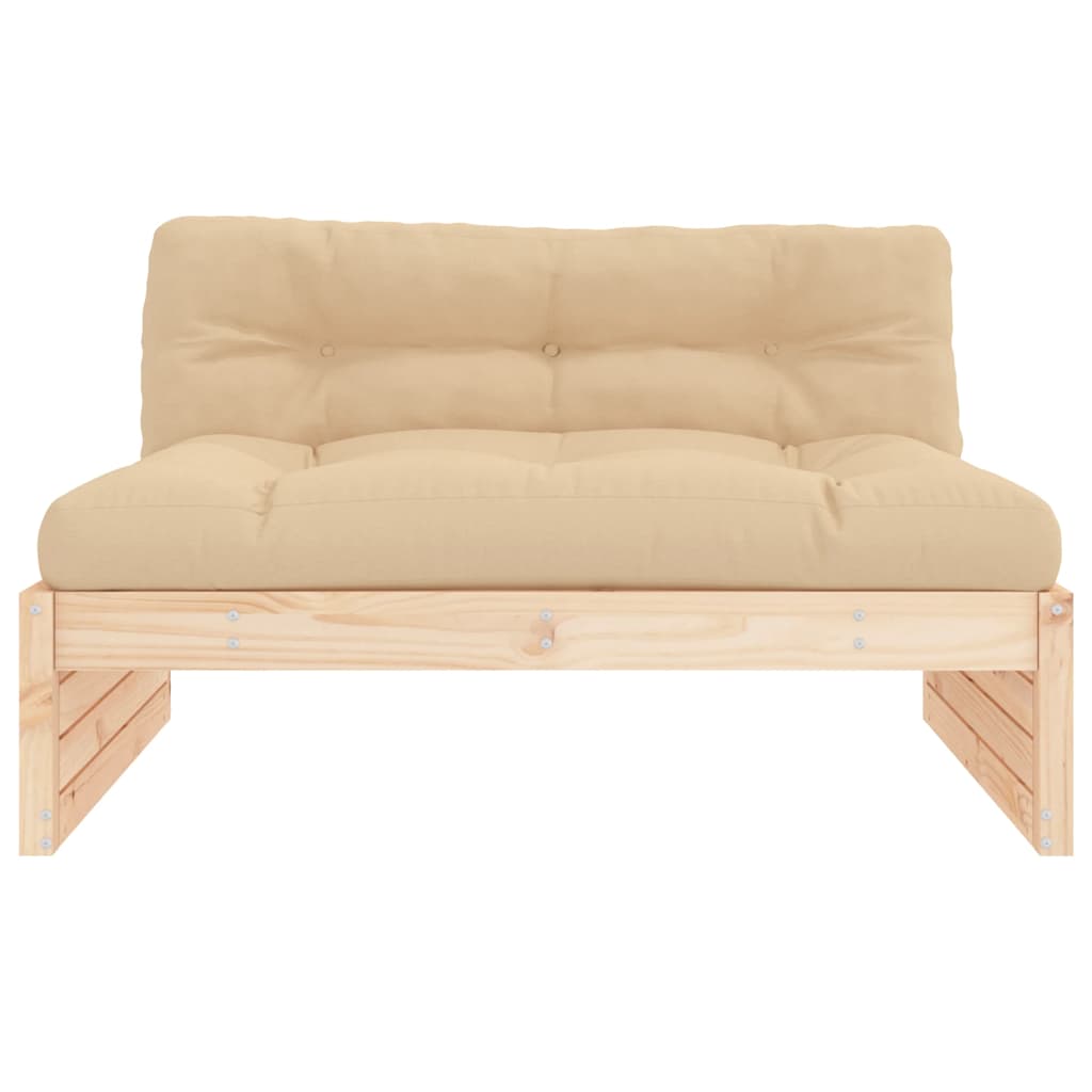 Thumbnail - vidaXL Mittelsofa 120x80 cm Massivholz Kiefer