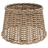 vidaXL laelambi vari, pruun, &Oslash;45x28 cm, vitstest