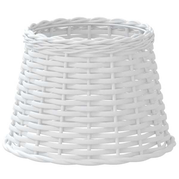 vidaXL lambivari valge &Oslash;25x17 cm punutud