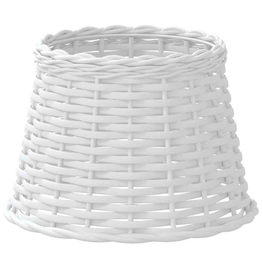 vidaXL Lampenkap Ø25x17 cm wicker wit