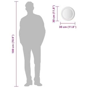 Koupelnové LED zrcadlo 30 cm kulaté - obrázek 13