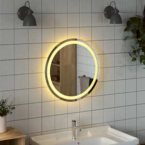 Koupelnové LED zrcadlo 50 cm kulaté - obrázek 3