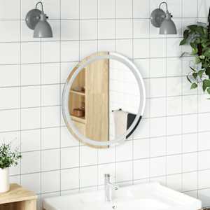 Koupelnové LED zrcadlo 60 cm kulaté - obrázek 1