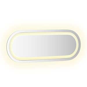 Koupelnové LED zrcadlo 40 x 15 cm oválné - obrázek 6