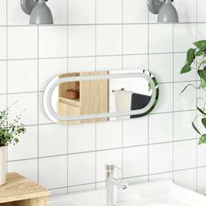Koupelnové LED zrcadlo 40 x 15 cm oválné - obrázek 1