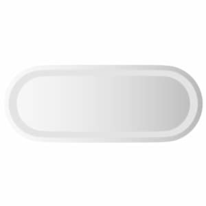 vidaXL LED vannitoapeegel, 50x20 cm, ovaalne