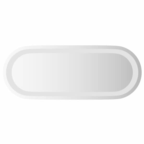 vidaXL LED vannitoapeegel, 50x20 cm, ovaalne