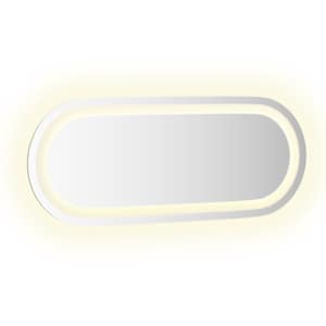 Koupelnové LED zrcadlo 50 x 20 cm oválné - obrázek 5