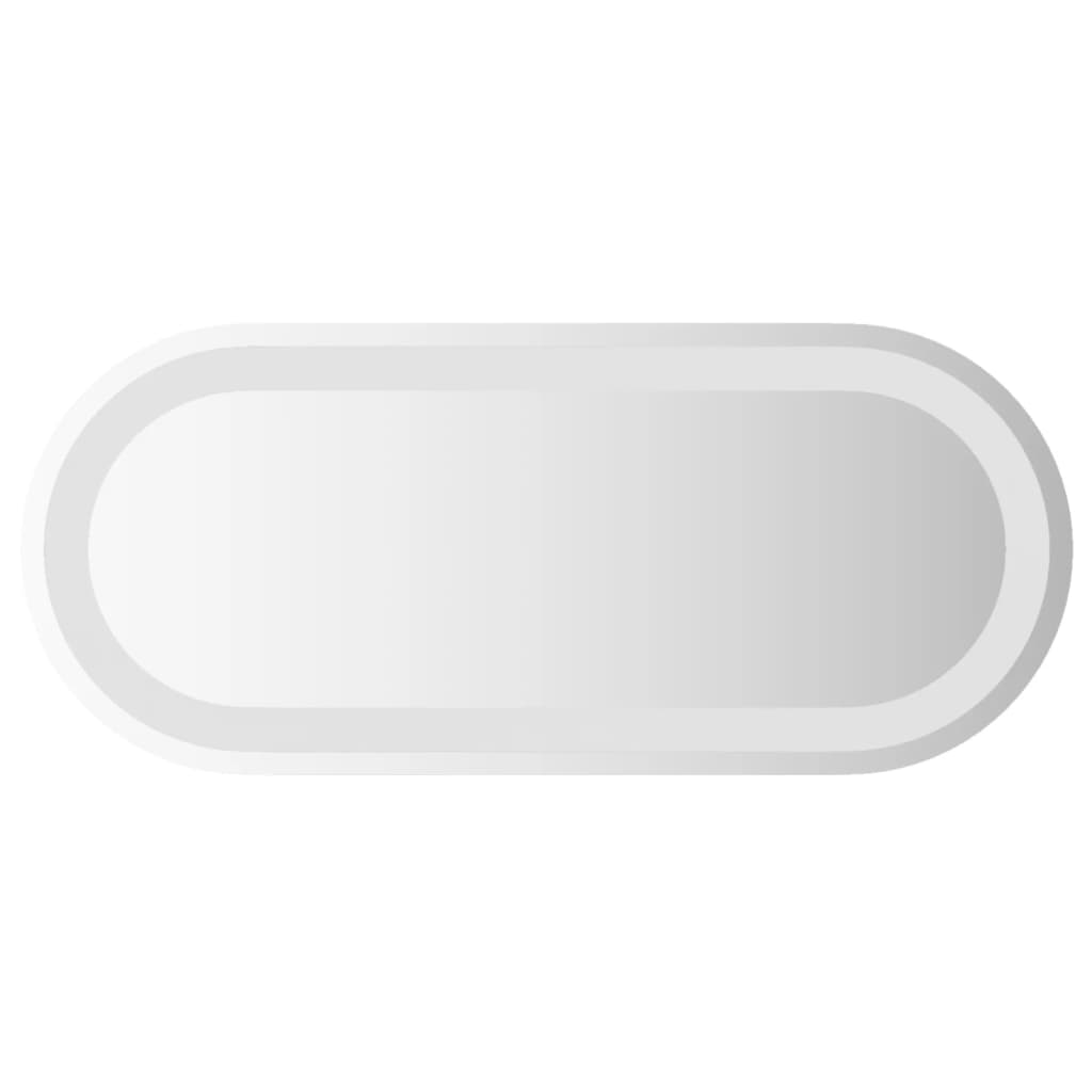 Image of vidaXL LED Bathroom Mirror 60x25 cm Oval