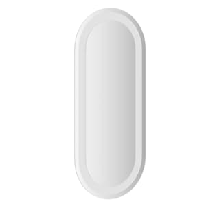 Koupelnové LED zrcadlo 60 x 25 cm oválné - obrázek 5