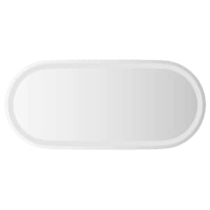 Koupelnové LED zrcadlo 80 x 35 cm oválné - obrázek 2