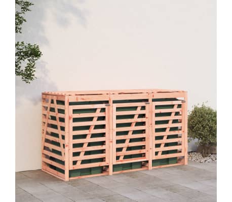 vidaXL &Uacute;ložn&yacute; box na tri odpadkov&eacute; ko&scaron;e mas&iacute;vny douglas