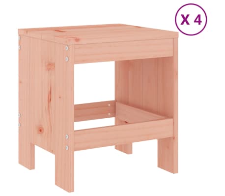 vidaXL Ensemble &agrave; manger de jardin 5pcs bois massif Douglas