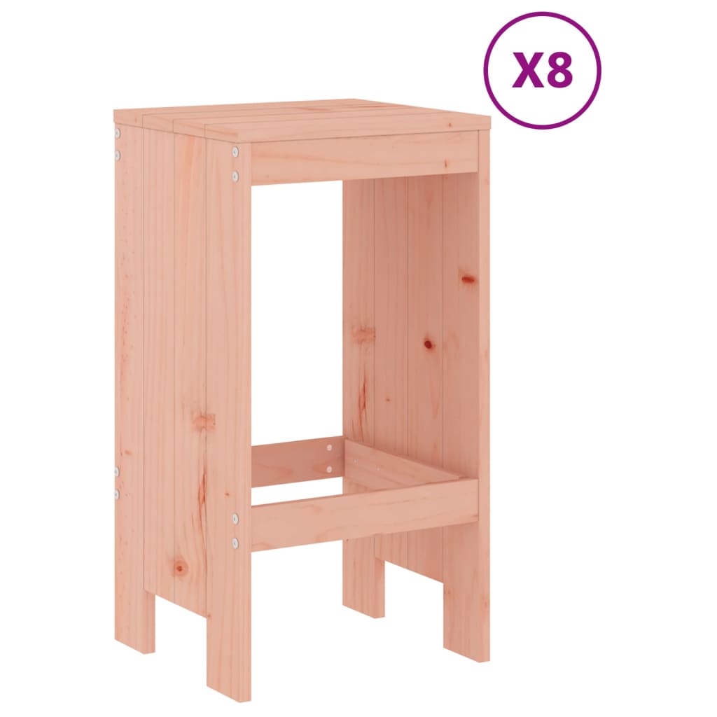 vidaXL 9-delige Tuinset massief douglashout afbeelding