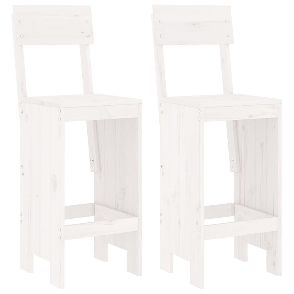 Set de Mesa y Taburetes Altos Jardín Asientos Muebles Exterior Madera vidaXL - Imagen 19 de 66