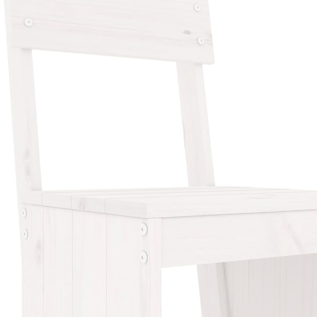Set de Mesa y Taburetes Altos Jardín Asientos Muebles Exterior Madera vidaXL - Imagen 21 de 66