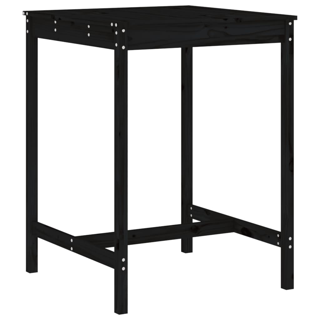 Set de Mesa y Taburetes Altos Jardín Asientos Muebles Exterior Madera vidaXL - Imagen 62 de 66