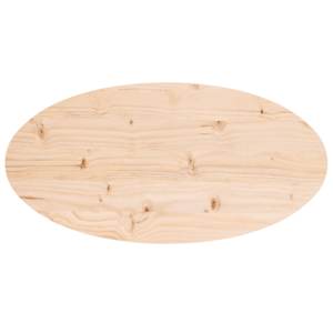 Stolní deska 70 x 35 x 2,5 cm masivní borovice oválná - obrázek 4