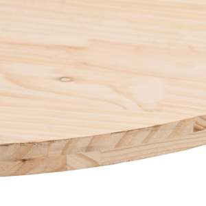 Stolní deska 80 x 40 x 2,5 cm masivní borovice oválná - obrázek 5
