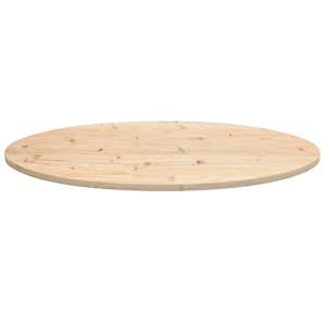 Stolní deska 90 x 45 x 2,5 cm masivní borovice oválná - obrázek 3