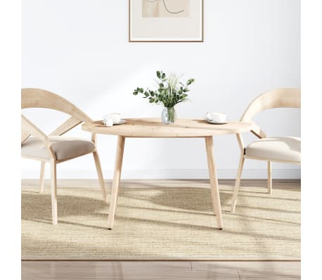 vidaXL Table Top 100x50x2.5 cm Solid Wood Pine Oval