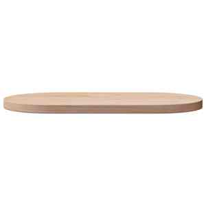 Stolní deska 60x30x2,5 cm masivní borovice oválná - obrázek 3