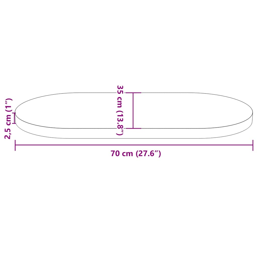 Vidaxl Tischplatte Holztischplatte Ersatztischplatte Schreibtischplatte Weiß vid - Bild 13 von 17