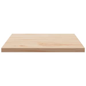 Stolní deska 60 x 60 x 2,5 cm masivní borové dřevo čtvercová - obrázek 3