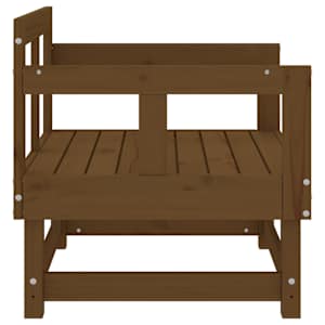 Zahradní židle 2 ks medově hnědé masivní borové dřevo - obrázek 5