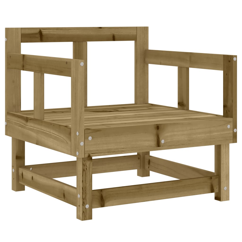 vidaXL Tuinstoelen 2 st geïmpregneerd hout afbeelding