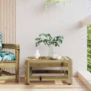 Vrtni stolček za noge impregnirana borovina