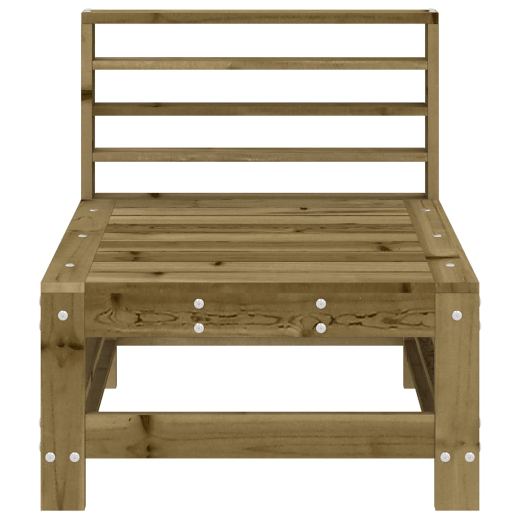 Thumbnail - vidaXL Garten-Mittelsofa Kiefernholz Imprägniert