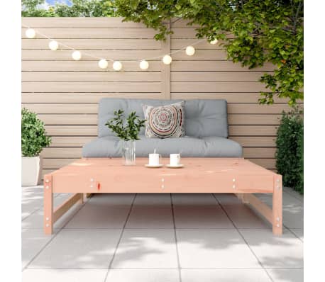 vidaXL Poggiapiedi da Giardino 120x80 cm in Legno Massello di Douglas