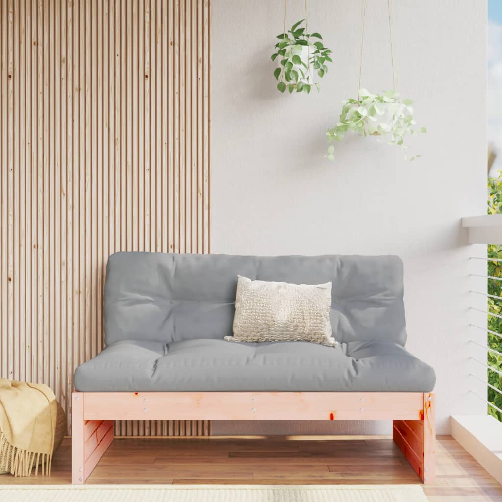 vidaXL Canapea de mijloc de grădină, 120x80 cm, lemn masiv de douglas