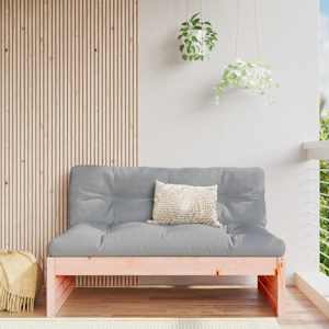 Vrtni sredinski kavč 120x80 cm trden les douglas