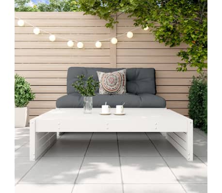 vidaXL Ulkorahi valkoinen 120x80 cm t&auml;ysi m&auml;nty