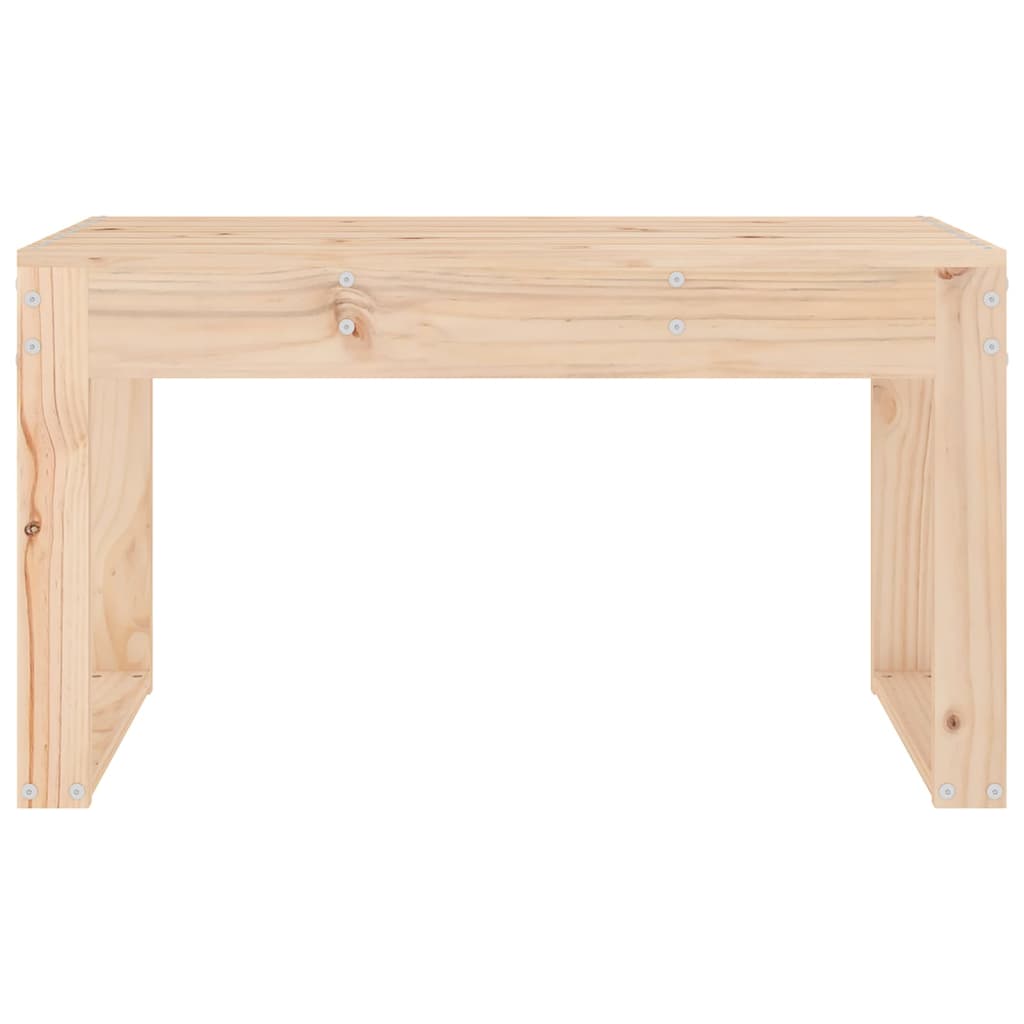 vidaXL Garden Bench 80x38x45 cm Solid Wood Pine