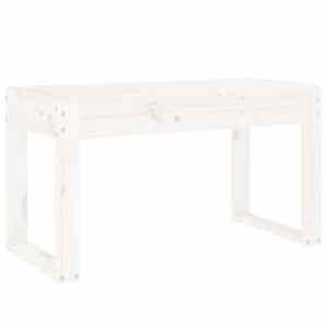 vidaXL aiapink, valge, 80x38x45 cm, m&auml;nnipuit