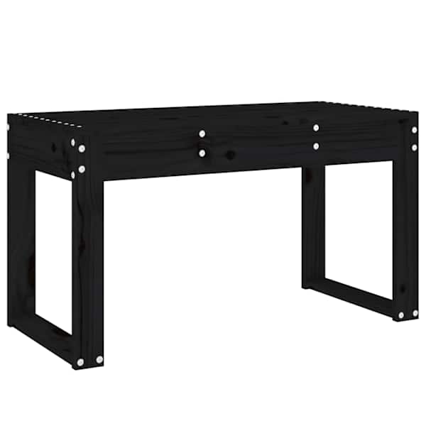 vidaXL aiapink, must, 80x38x45 cm, m&auml;nnipuit