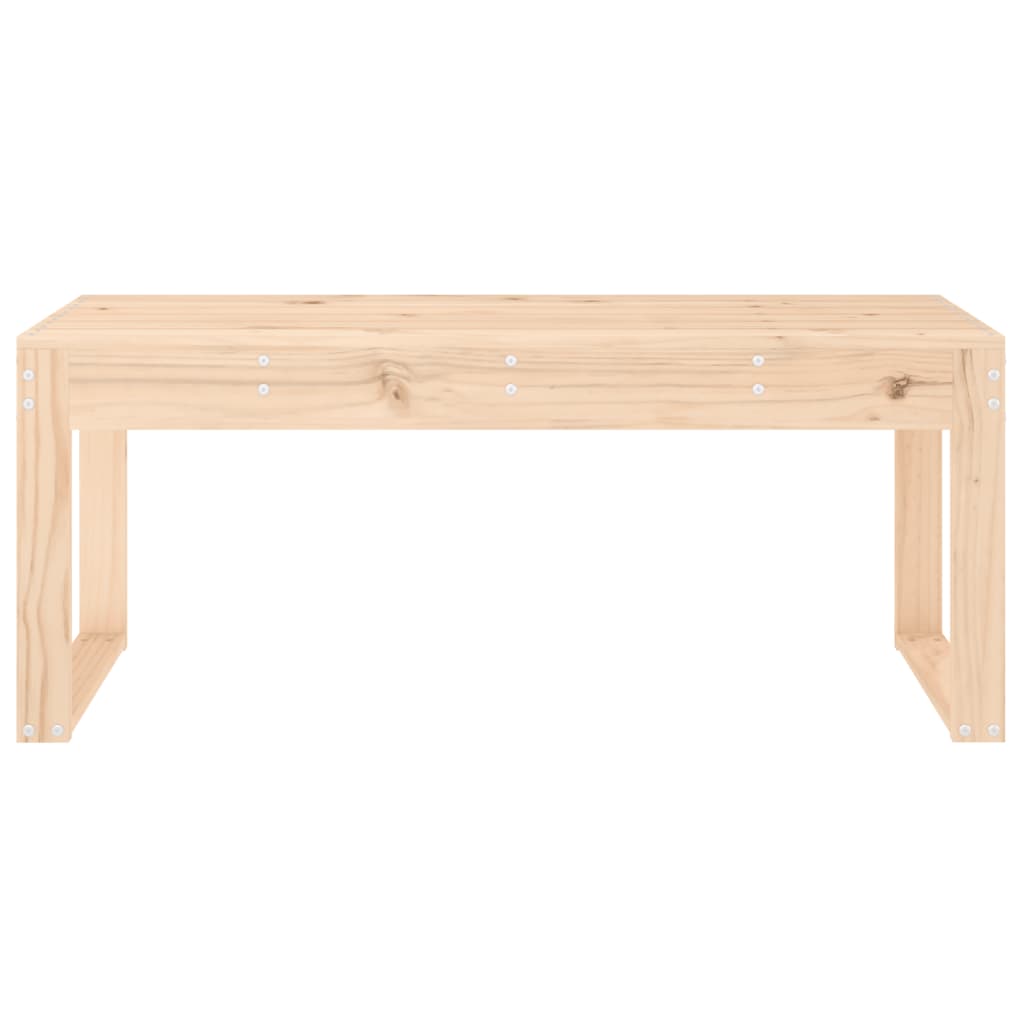 vidaXL Garden Bench 110x38x45 cm Solid Wood Pine